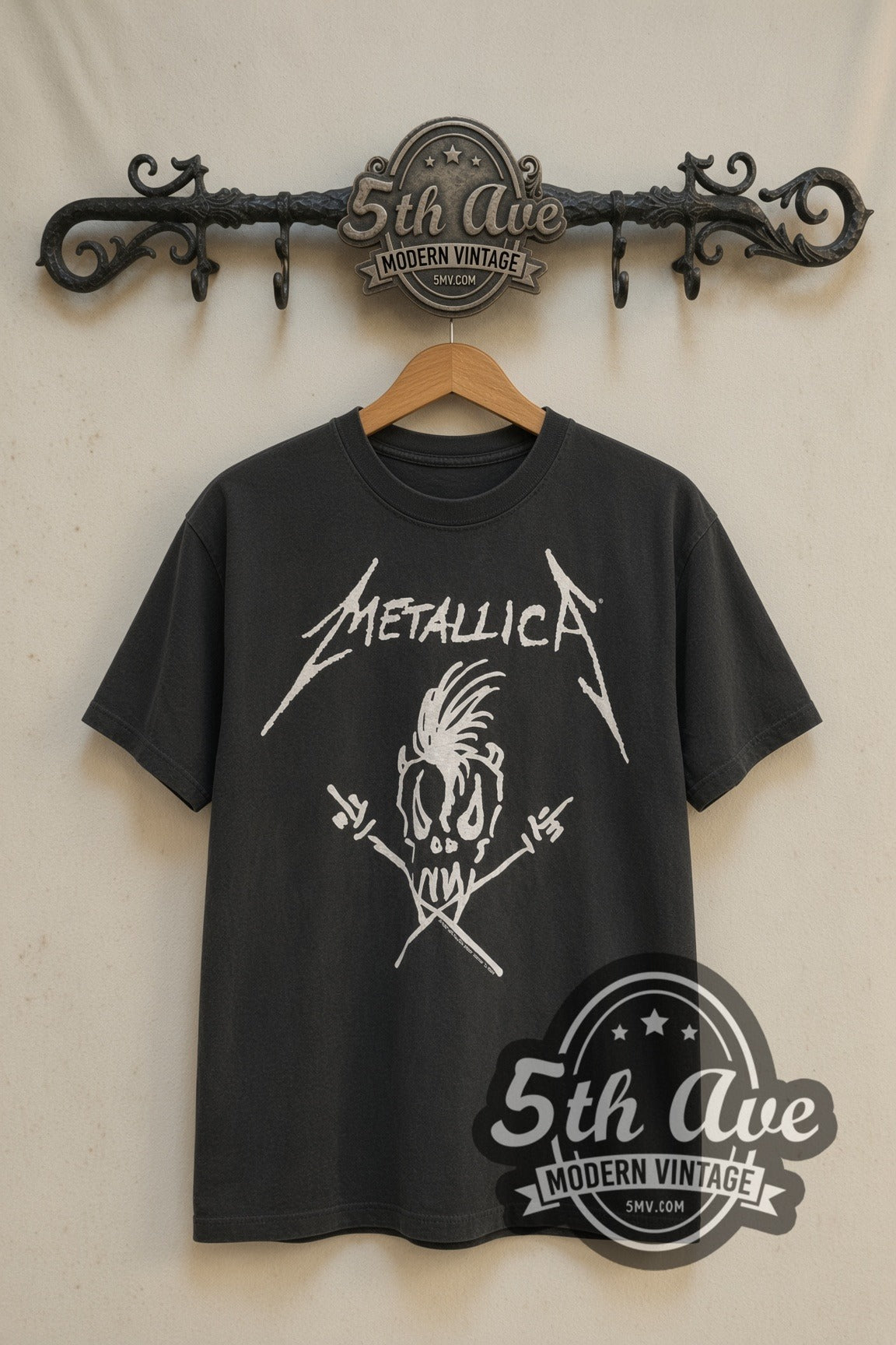 Metallica – Scary Guy Summer Sh*t '94 Tour Map – Vintage Band T-Shirt