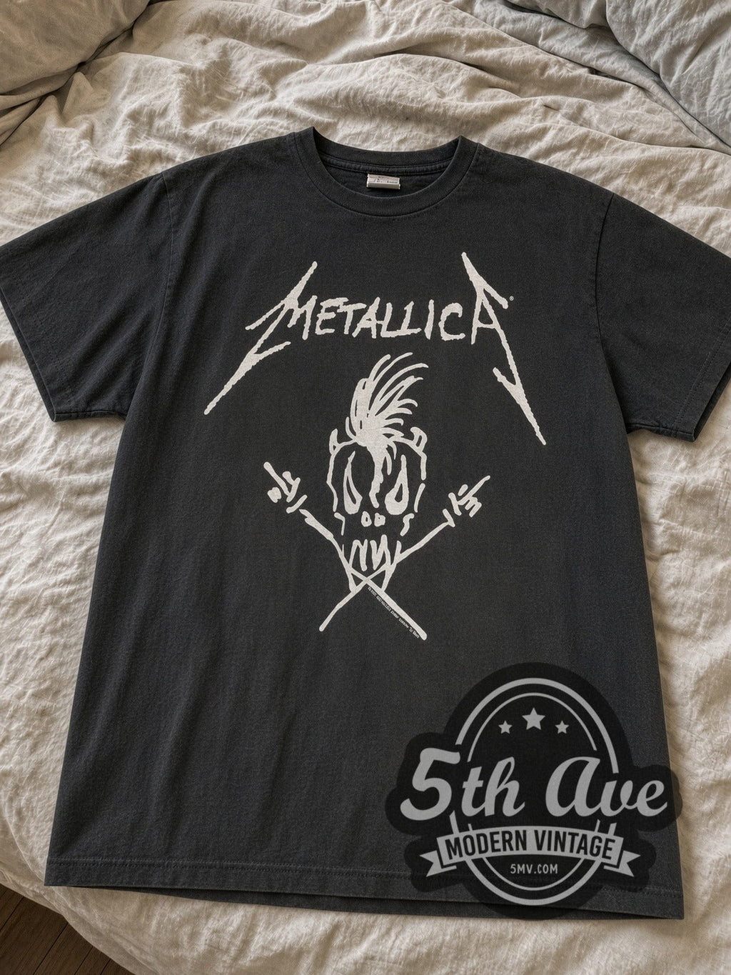 Metallica – Scary Guy Summer Sh*t '94 Tour Map – Vintage Band T-Shirt