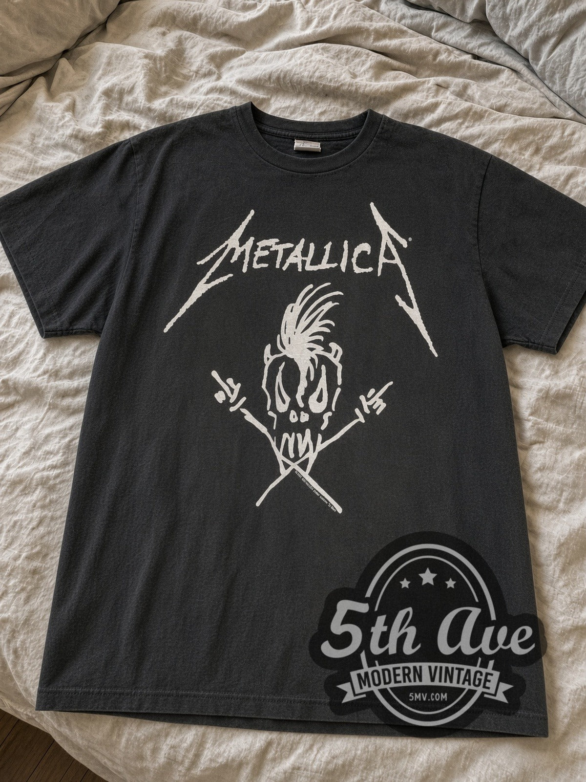 Metallica – Scary Guy Summer Sh*t '94 Tour Map – Vintage Band T-Shirt