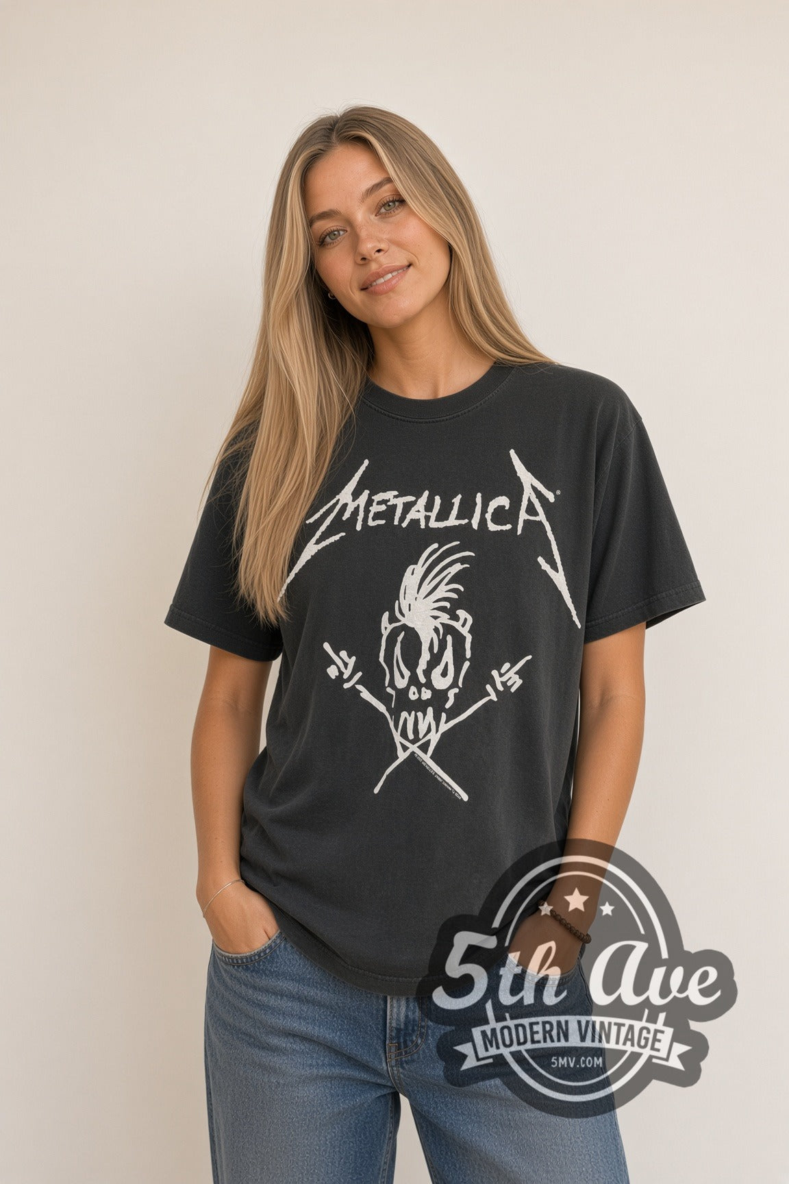 Metallica – Scary Guy Summer Sh*t '94 Tour Map – Vintage Band T-Shirt