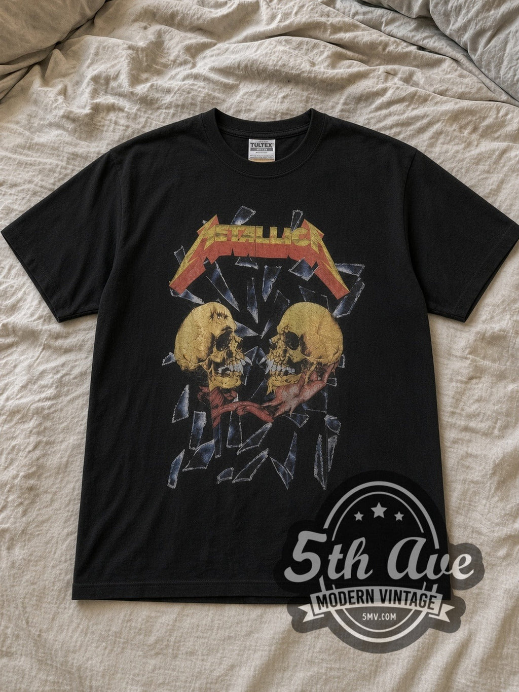 Metallica – Skulls '91-'92 – Vintage Band T-Shirt