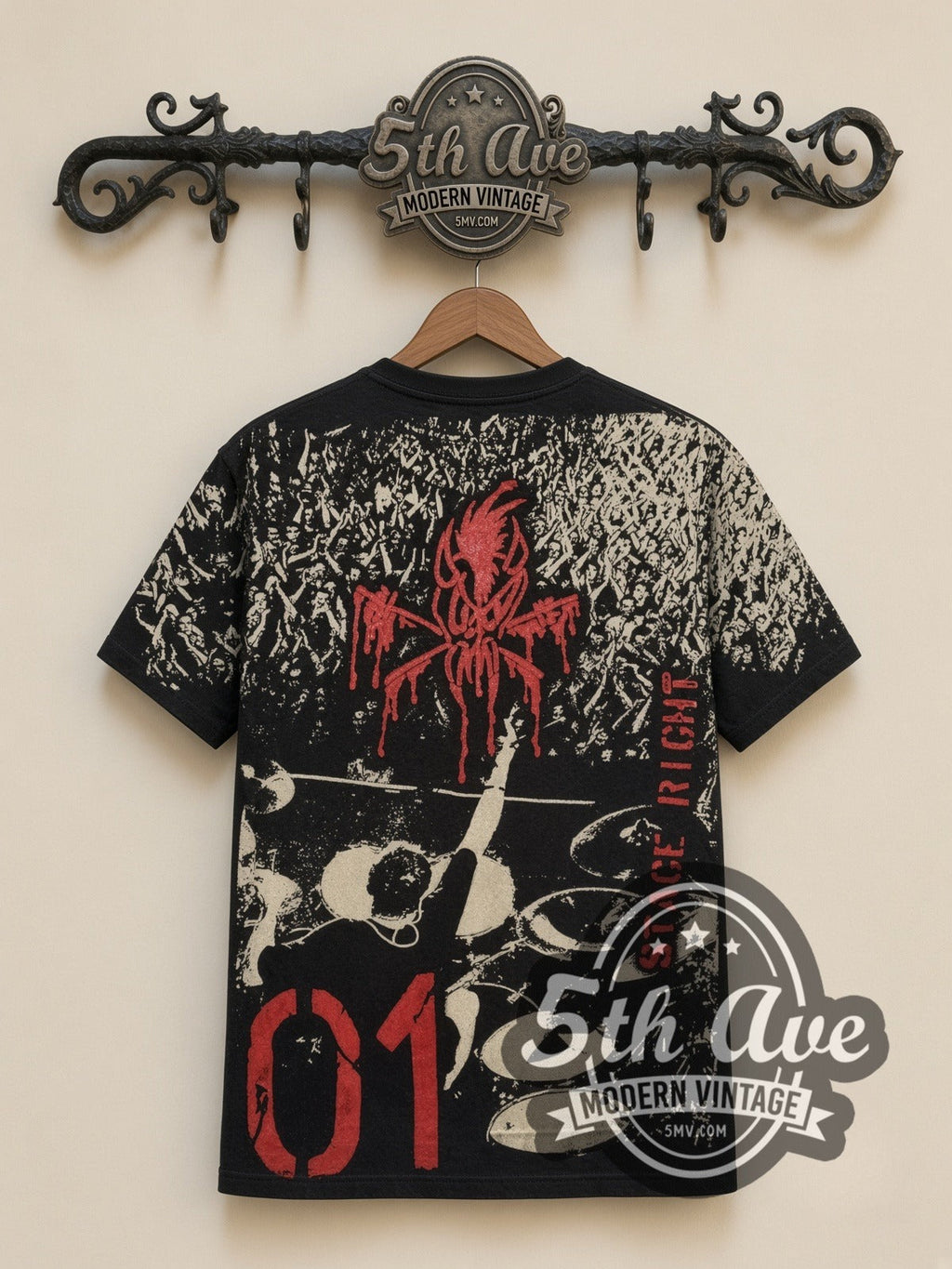 Metallica – Stage Right 01 All Over Print – Vintage Band T-Shirt