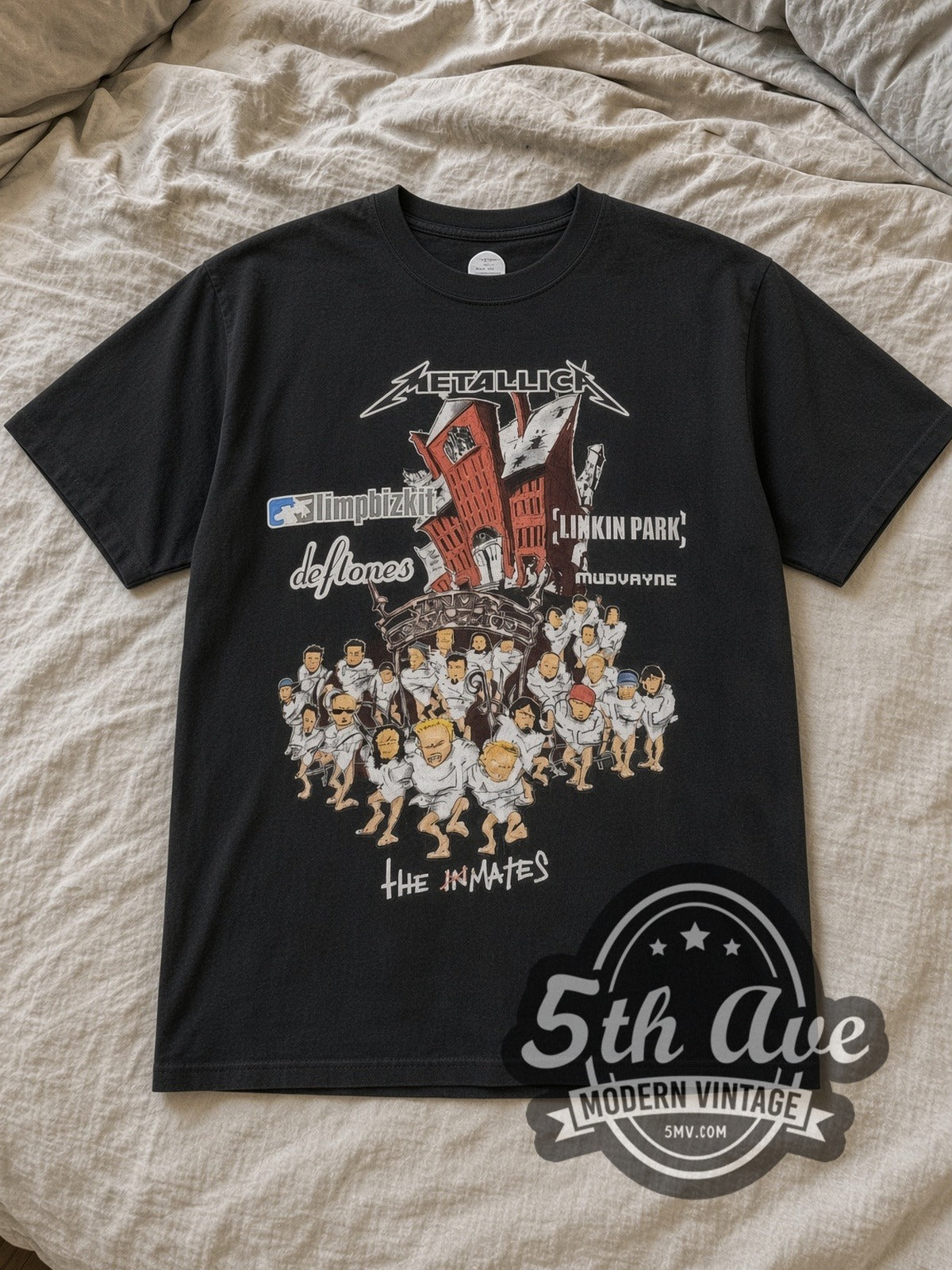 Metallica – Summer Sanitarium Tour 2003 – Vintage Band T-Shirt