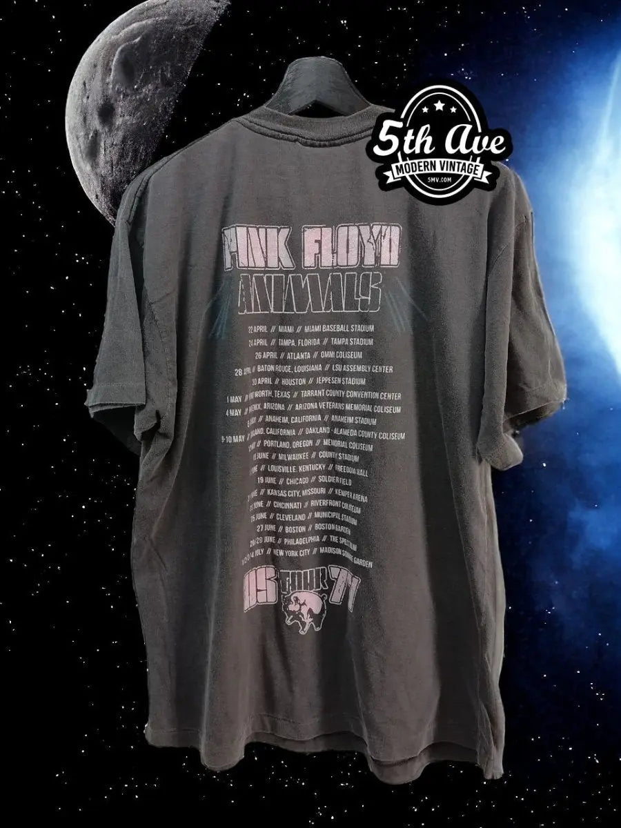 Pink Floyd – Animals 1977 U.S. Tour – Vintage Band T-Shirt