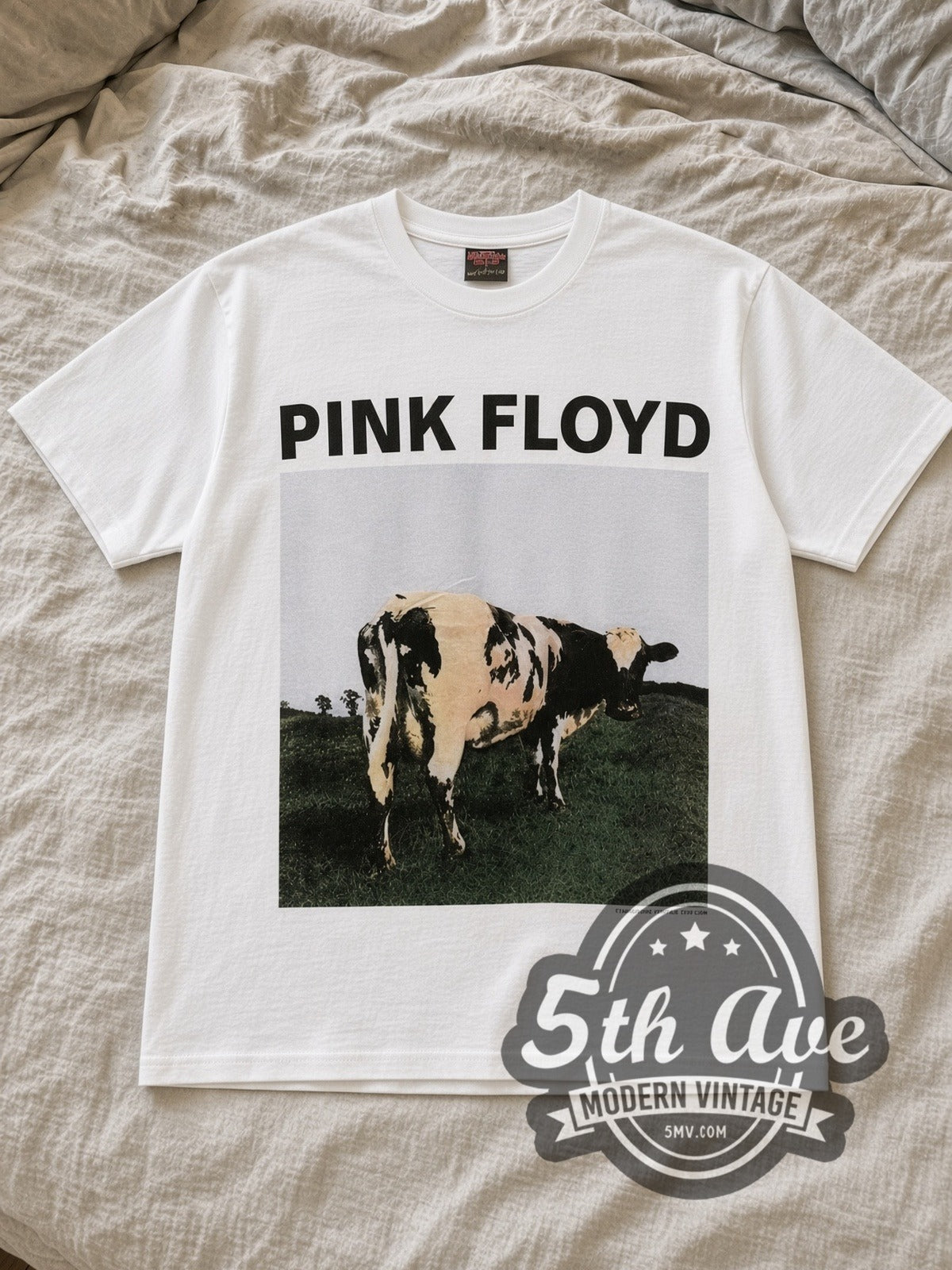 Pink Floyd – Atom Heart Mother Cow Front – Vintage Band T-Shirt