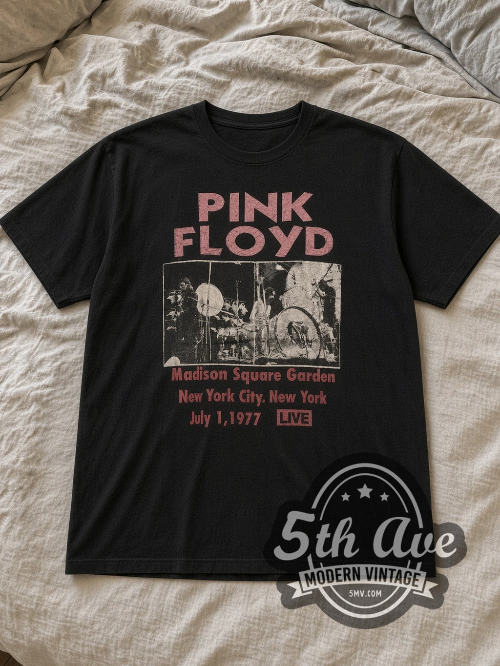 Pink Floyd – Madison Square Garden Live – Vintage Band T-Shirt