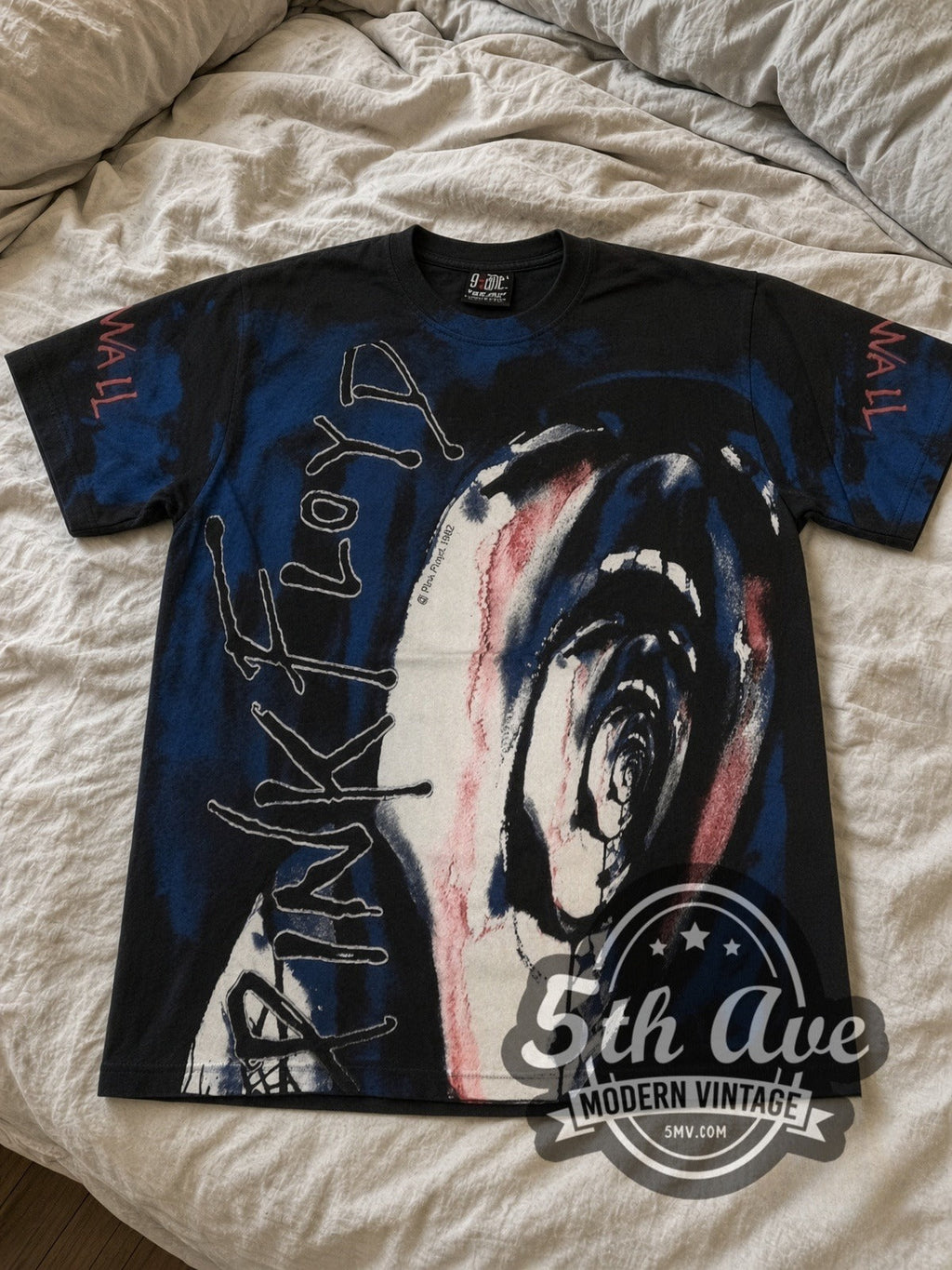 Pink Floyd – The Wall Scream All Over Print – Vintage Band T-Shirt