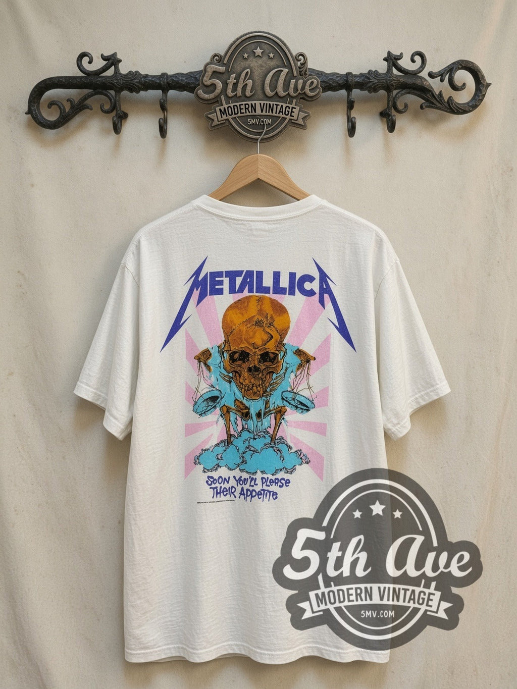 Metallica – Their Money Tips Her Scales Again – Vintage Band T-Shirt