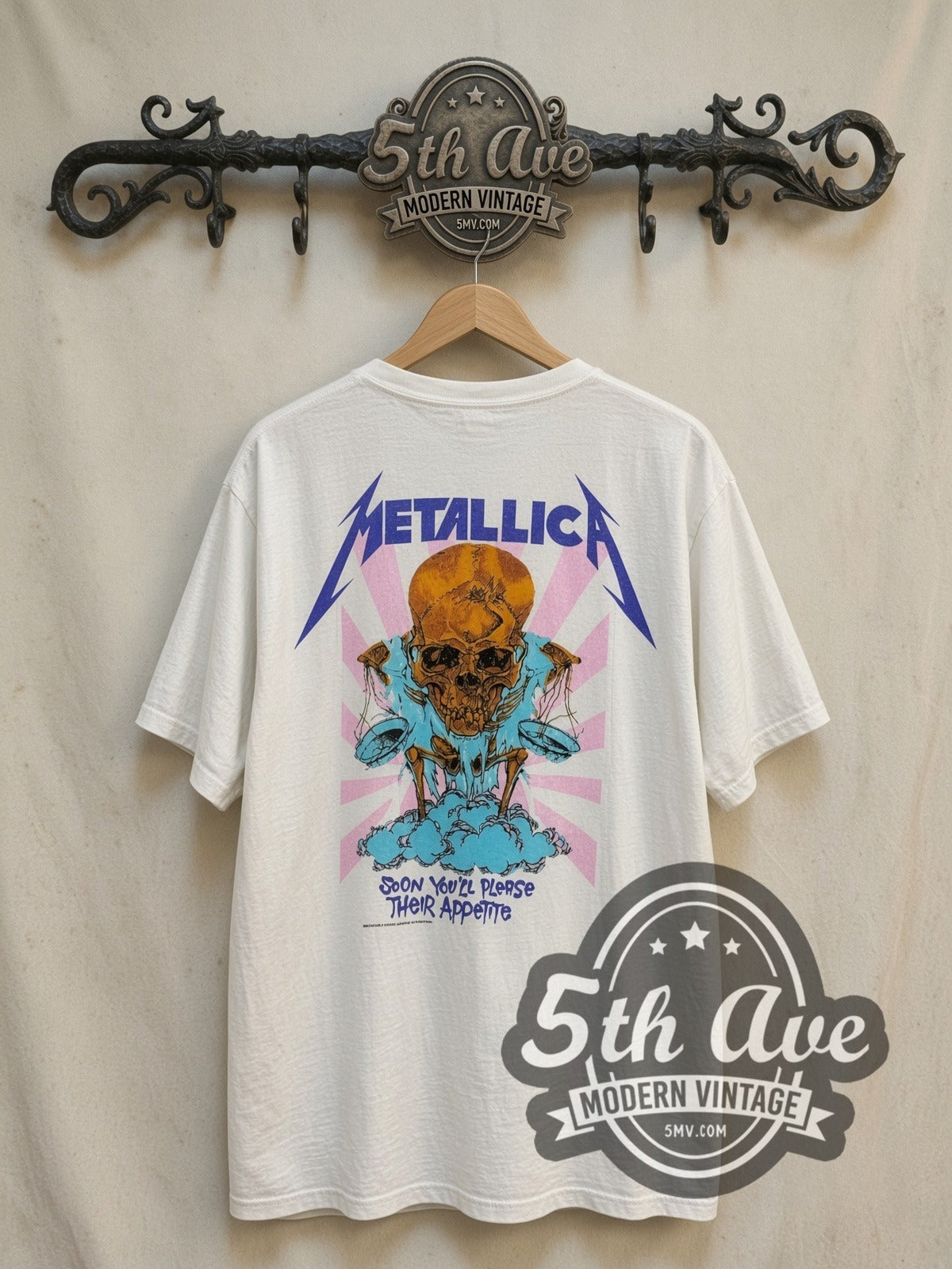 Metallica – Their Money Tips Her Scales Again – Vintage Band T-Shirt
