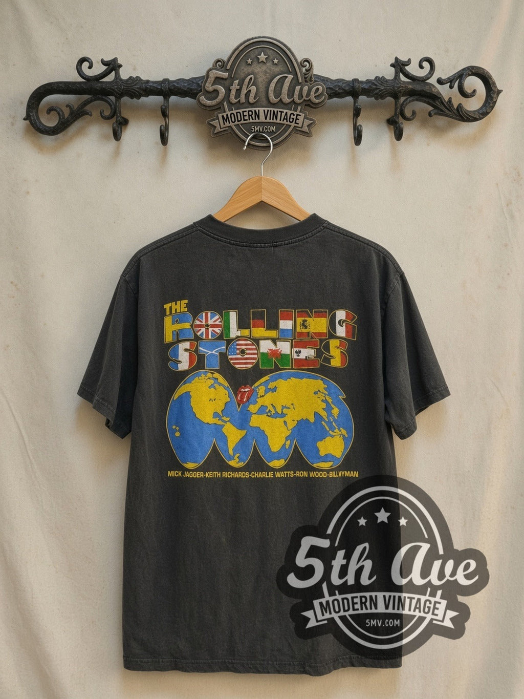 The Rolling Stones – World Tour 1981-1982 – Vintage Band T-Shirt