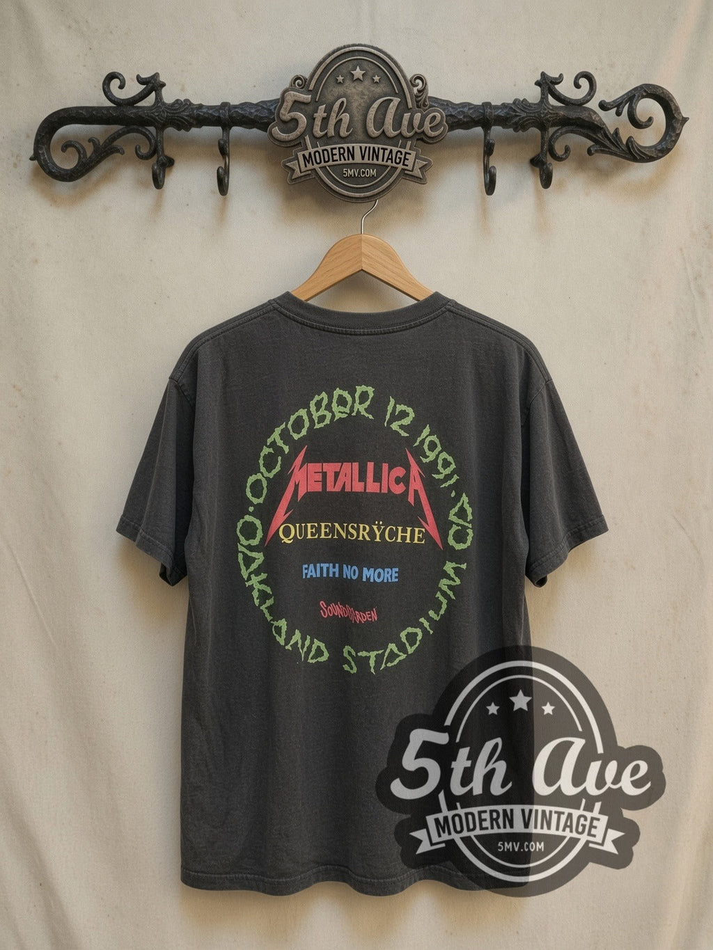 Metallica – Metallica and Friends 1991 – Vintage Band T-Shirt
