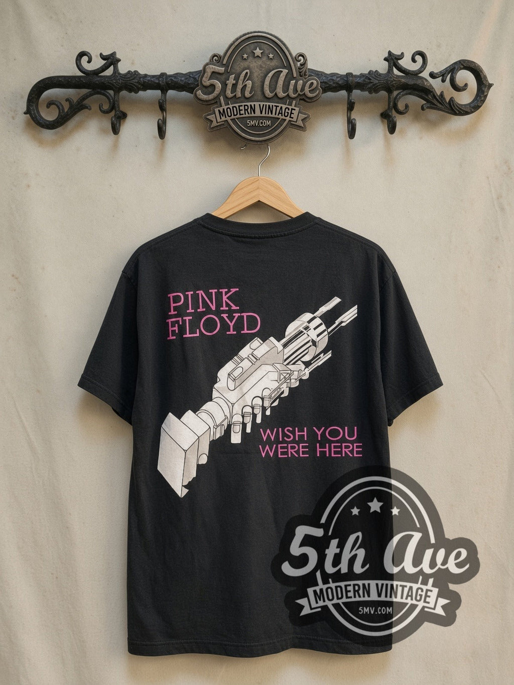 Pink Floyd – Wish You Were Here 1975 – Vintage Band T-Shirt