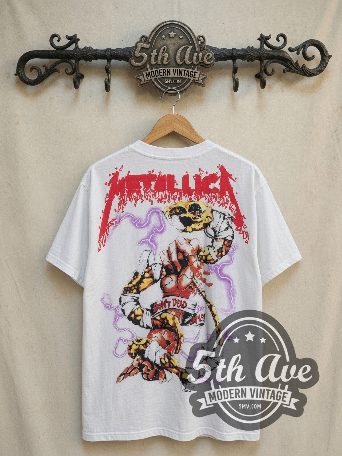 Metallica – Don't Tread on Me – All Over Print – Vintage Band T-Shirt