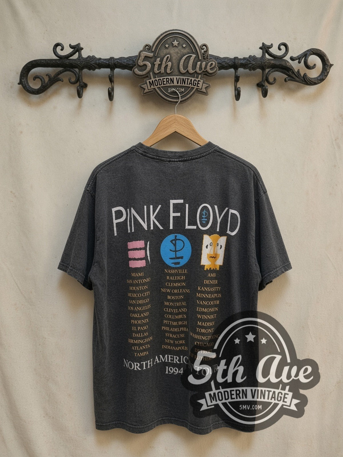 Pink Floyd – 1994 American Tour – Vintage Band T-Shirt