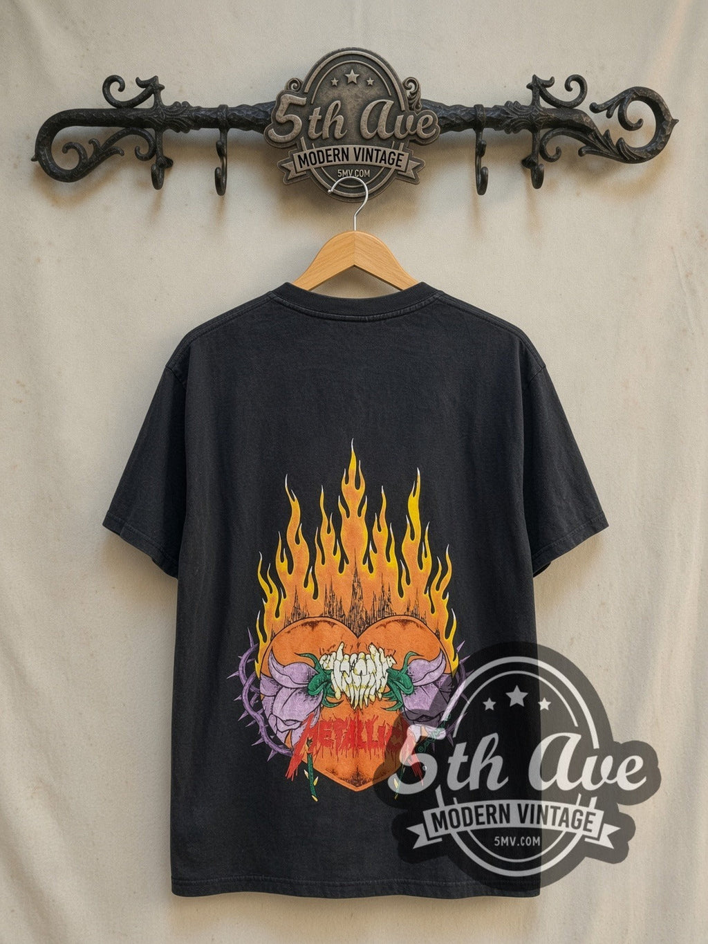 Metallica – Pushead Artwork – Vintage Band T-Shirt