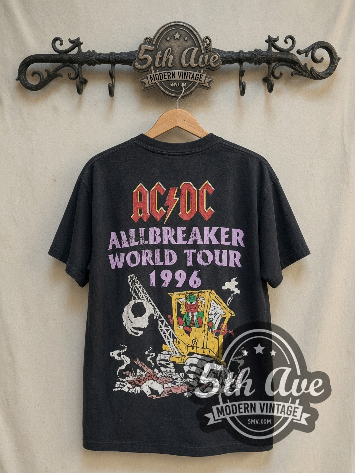AC/DC – Ballbreaker World Tour 1996 – Vintage Band T-Shirt