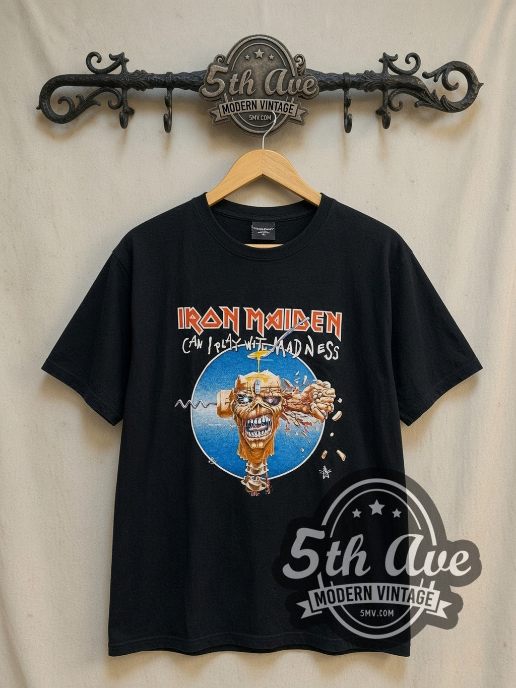 Iron Maiden – Can I Play With Madness – Vintage Band T-Shirt