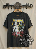 Metallica –...And Justice for All World Tour 1989 – Vintage Band T-Shirt