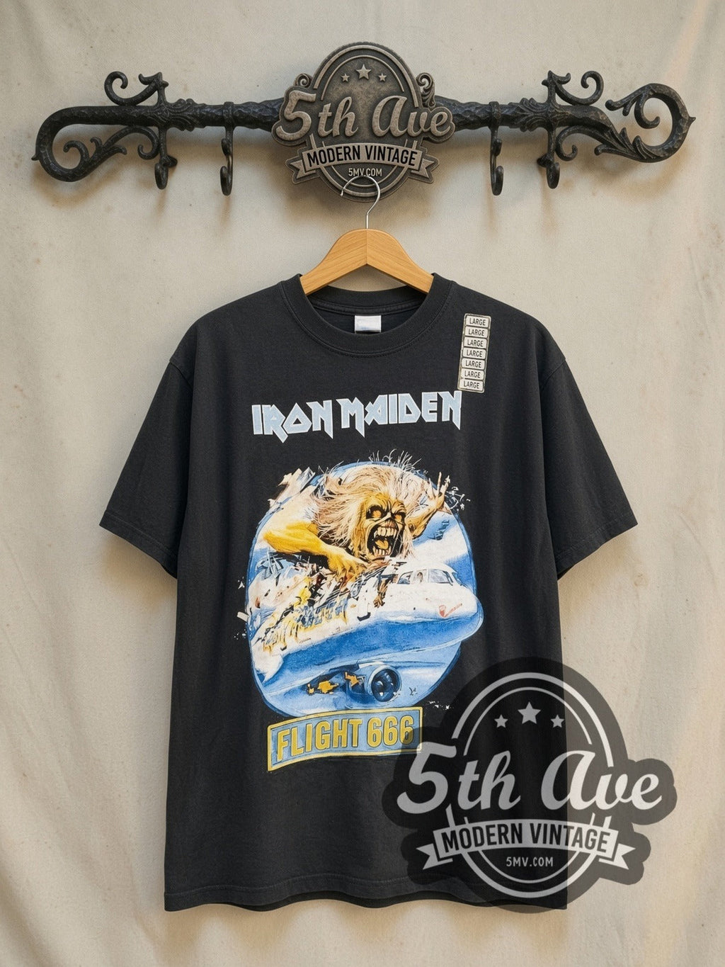 Iron Maiden – Flight 666 – Vintage Band T-Shirt