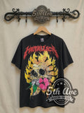 Metallica – Burning Flower – All Over Print – Vintage Band T-Shirt