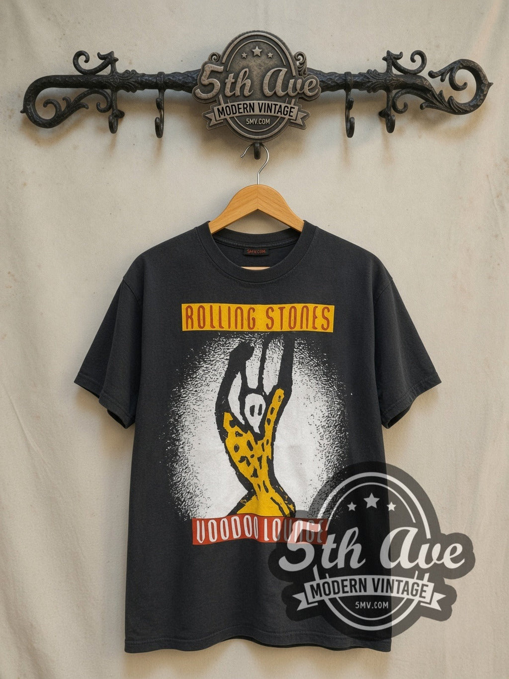 The Rolling Stones – Voodoo Lounge European Tour 1995 – Vintage Band T-Shirt