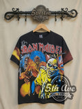 Iron Maiden – Iron Maiden Artwork – All Over Print – Vintage Band T-Shirt