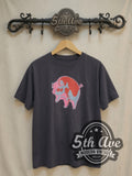 Pink Floyd – Animals Red Pink Blue Pig – Vintage Band T-Shirt