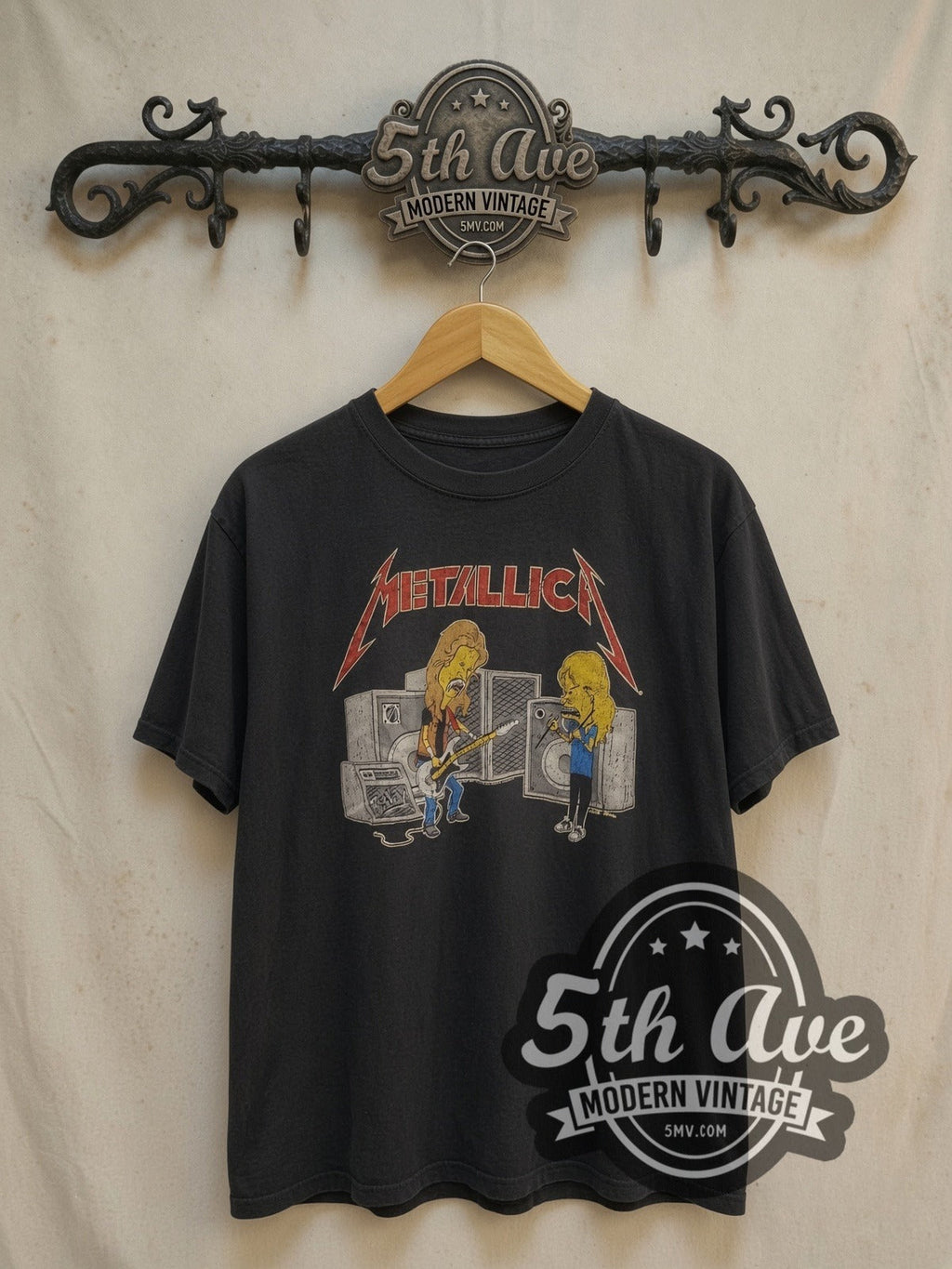 Metallica – Beavis and Butt-Head – Vintage Band T-Shirt