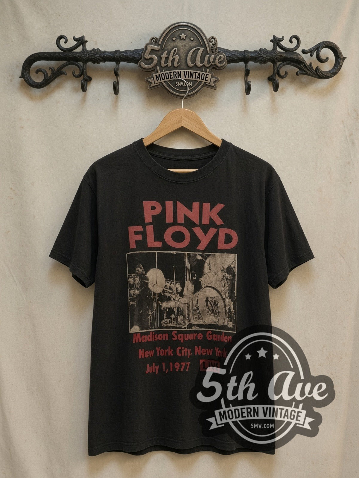 Pink Floyd – Live at Madison Square Garden 1977 – Vintage Band T-Shirt