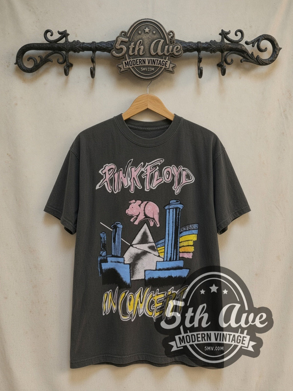 Pink Floyd – 1977 Tour – Vintage Band T-Shirt