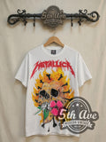 Metallica – Pushead Artwork – All Over Print – Vintage Band T-Shirt