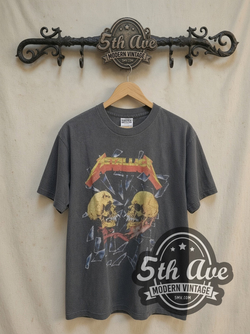 Metallica – Skulls '91-'92 – Vintage Band T-Shirt