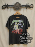 Metallica – And Justice for All Hammer of Justice – Vintage Band T-Shirt