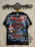 Pink Floyd – The Wall Brick Characters All Over Print – Vintage Band T-Shirt