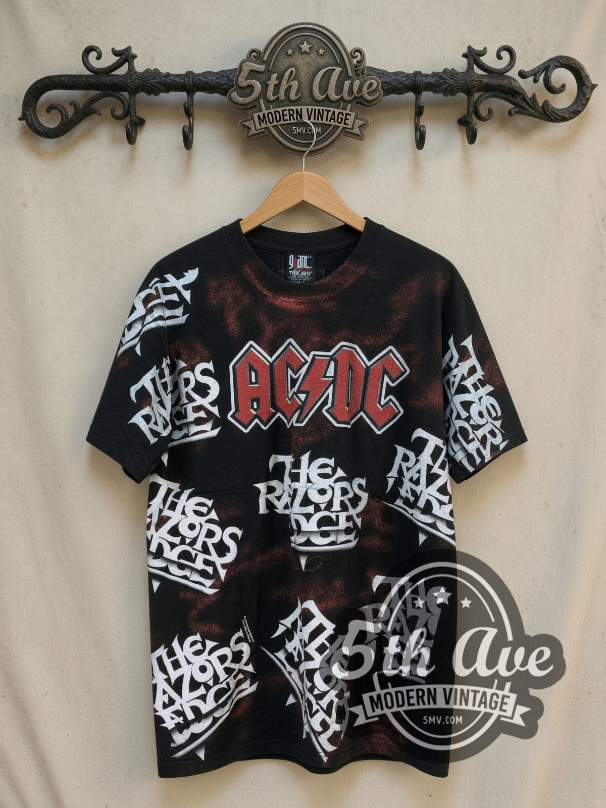AC/DC – The Razors Edge – All Over Print – Vintage Band T-Shirt