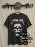 Metallica – Skull Logo – Vintage Band T-Shirt