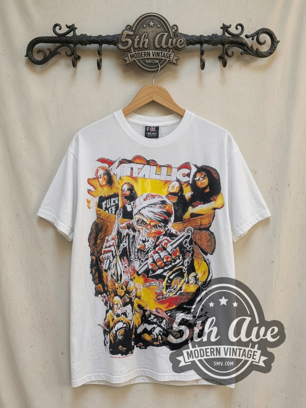 Metallica – Don't Tread on Me – All Over Print – Vintage Band T-Shirt
