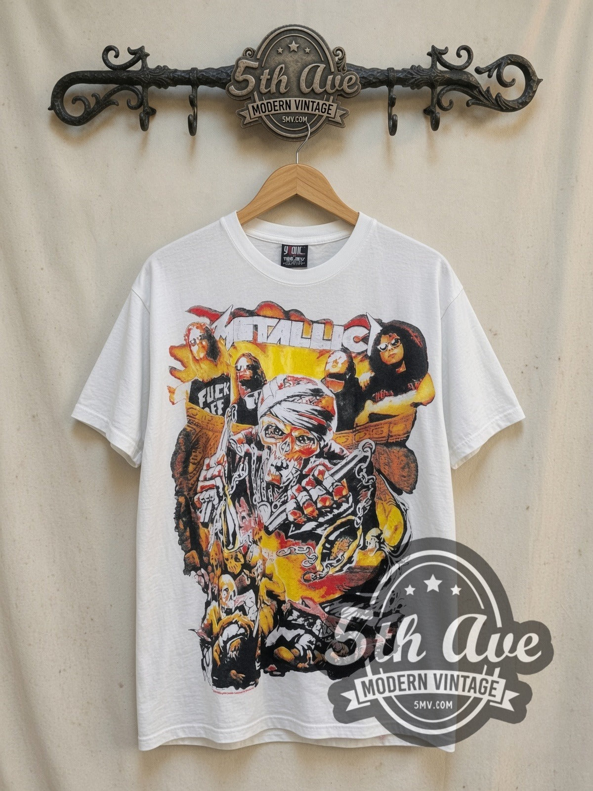 Metallica – Don't Tread on Me – All Over Print – Vintage Band T-Shirt