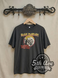 Iron Maiden – The Number of the Beast Circle Logo – Vintage Band T-Shirt