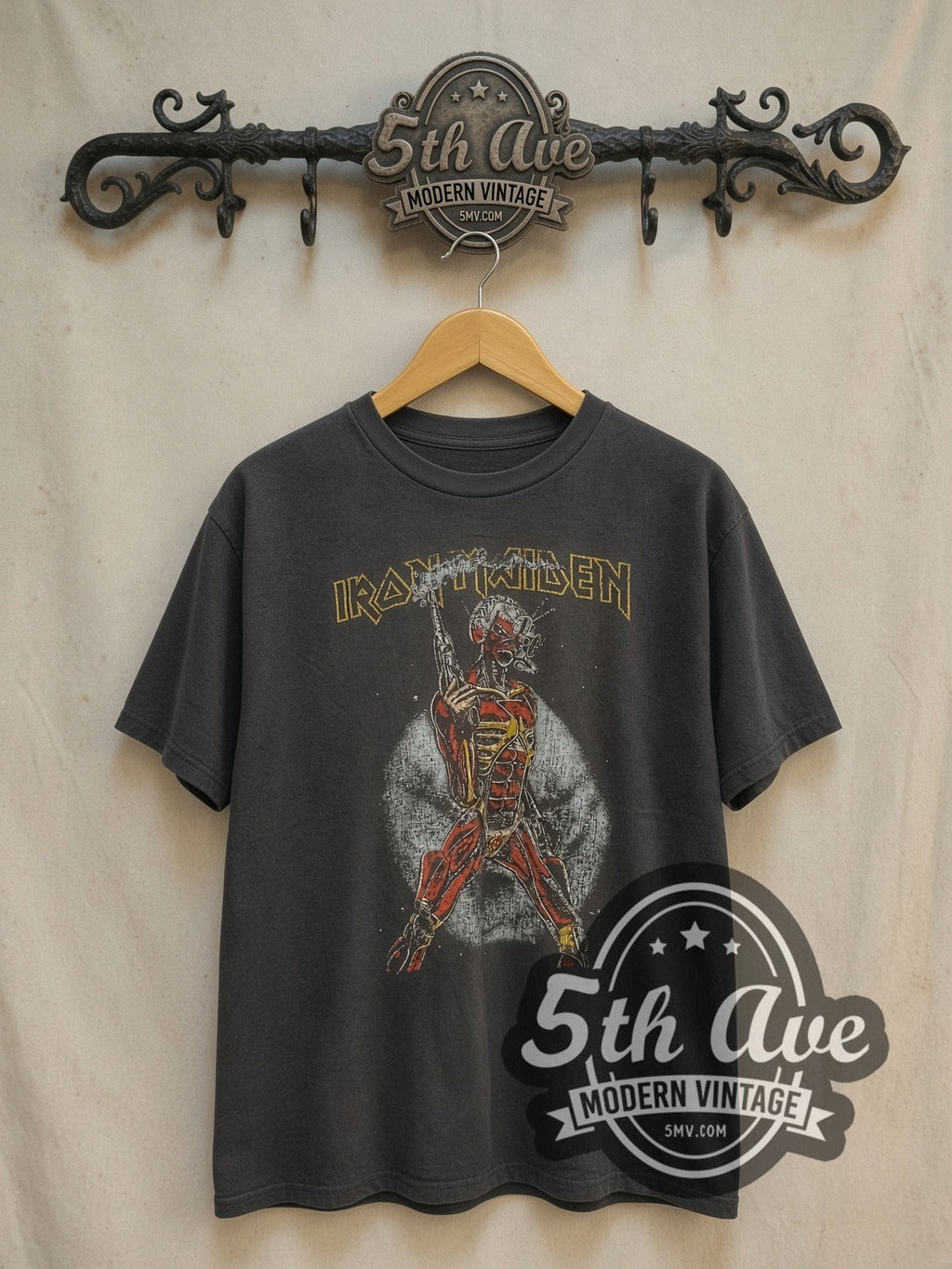 Iron Maiden – Somewhere in Time Cyborg Eddie – Vintage Band T-Shirt