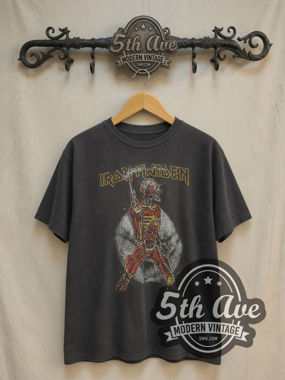 Iron Maiden – Somewhere in Time Cyborg Eddie – Vintage Band T-Shirt