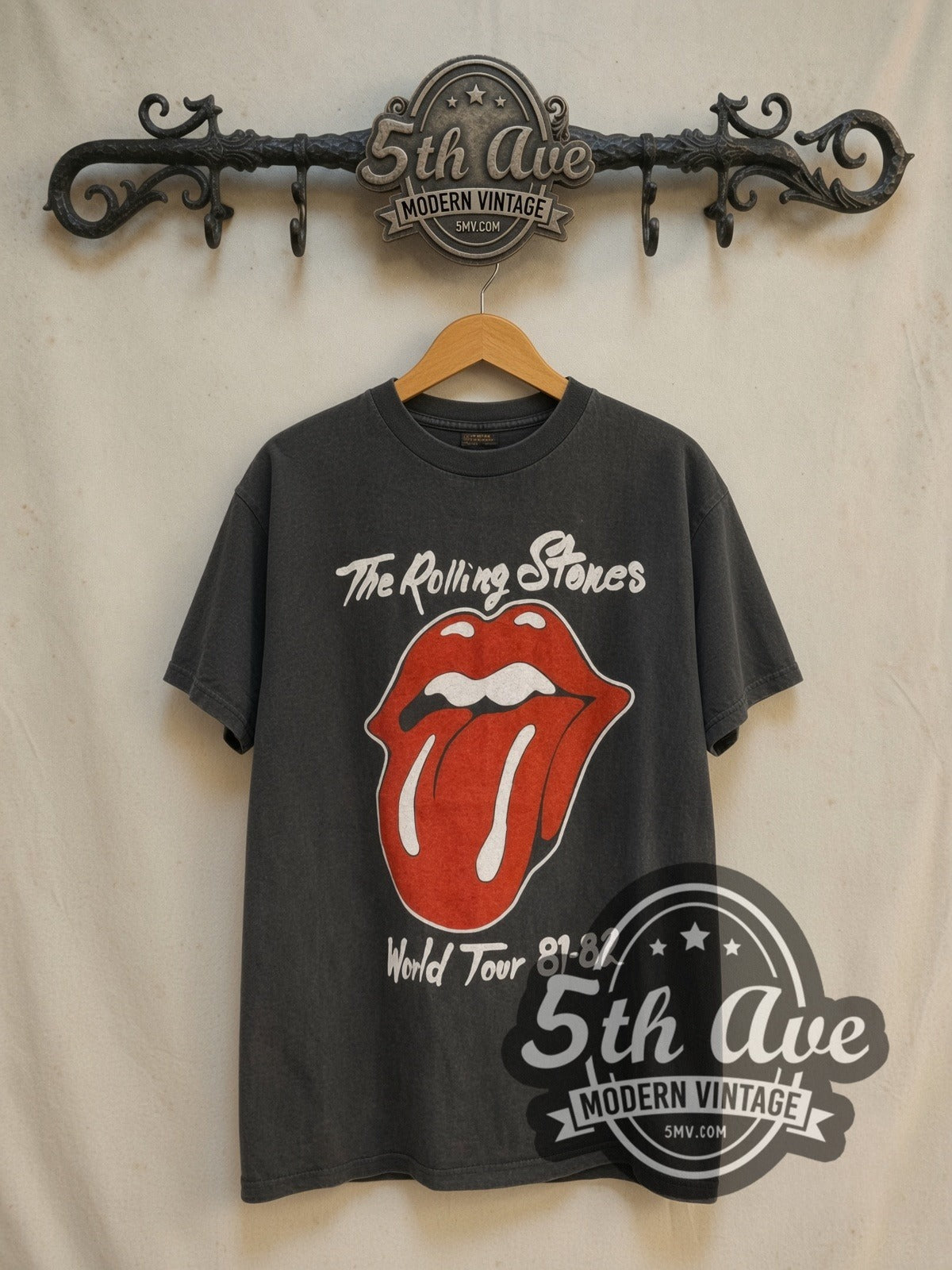 The Rolling Stones – World Tour 1981-1982 – Vintage Band T-Shirt