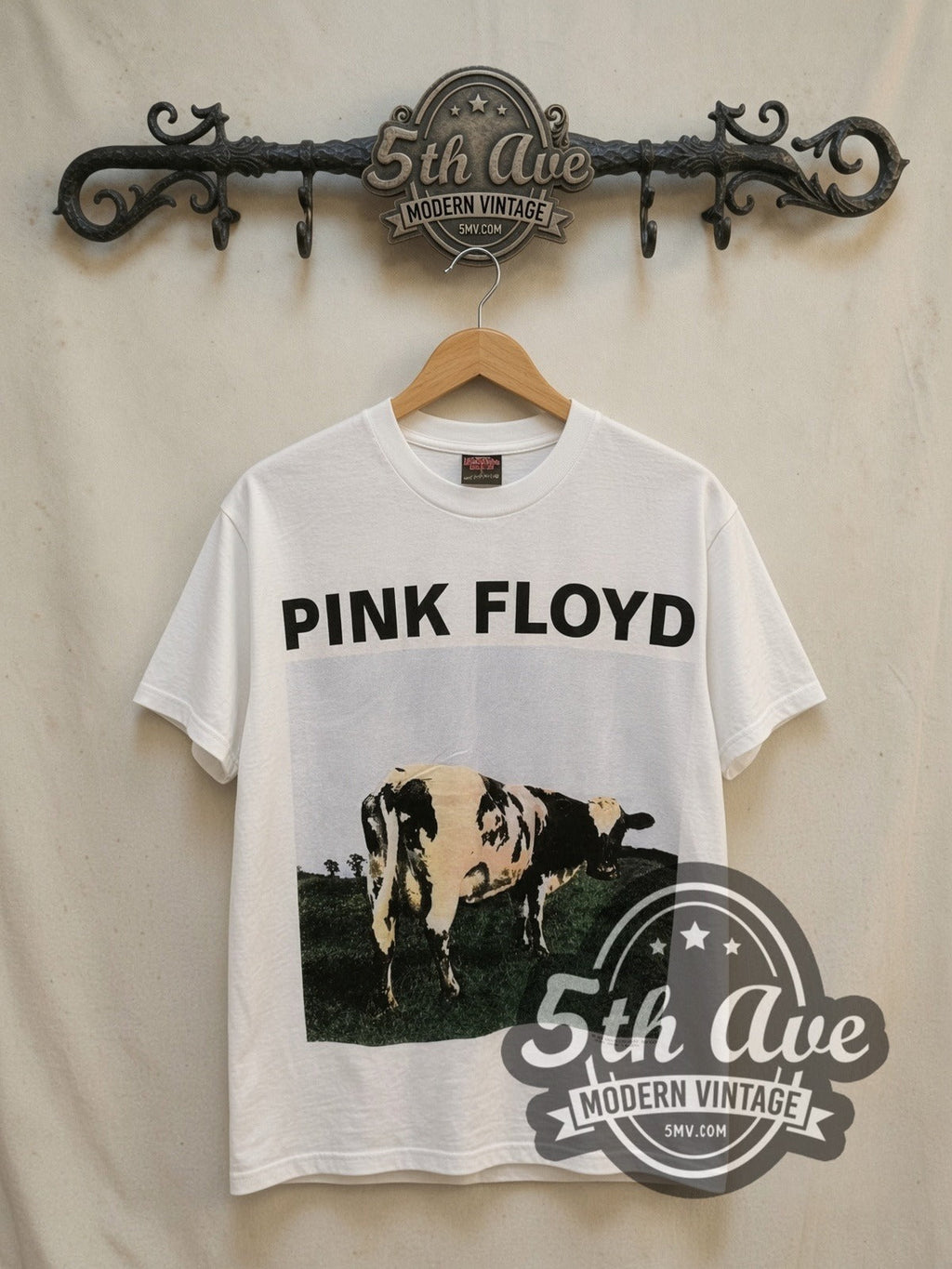 Pink Floyd – Atom Heart Mother Cow Front – Vintage Band T-Shirt