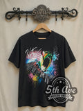 Pink Floyd – The Wall Screaming Face Splash Art – Vintage Band T-Shirt