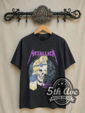 Metallica – Damaged Justice Blindfold Scale – Vintage Band T-Shirt
