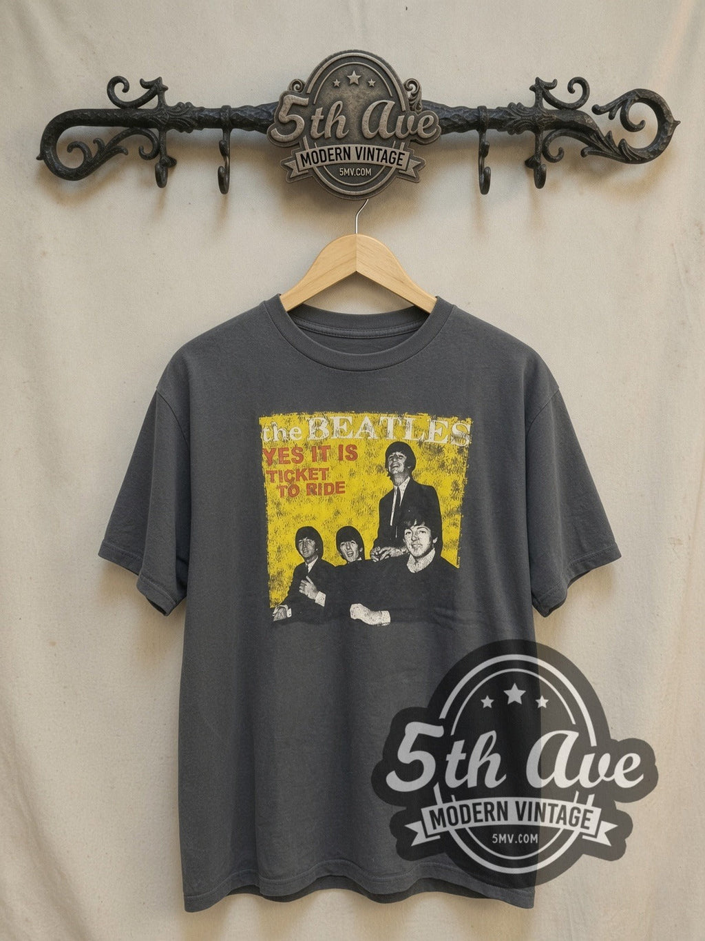 The Beatles – TICKET TO RIDE – Vintage Band T-Shirt