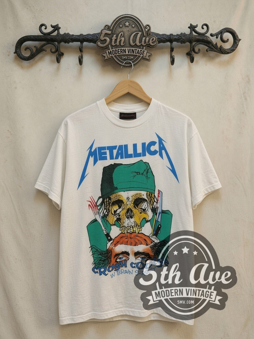Metallica – Crash Course in Brain Surgery – Vintage Band T-Shirt