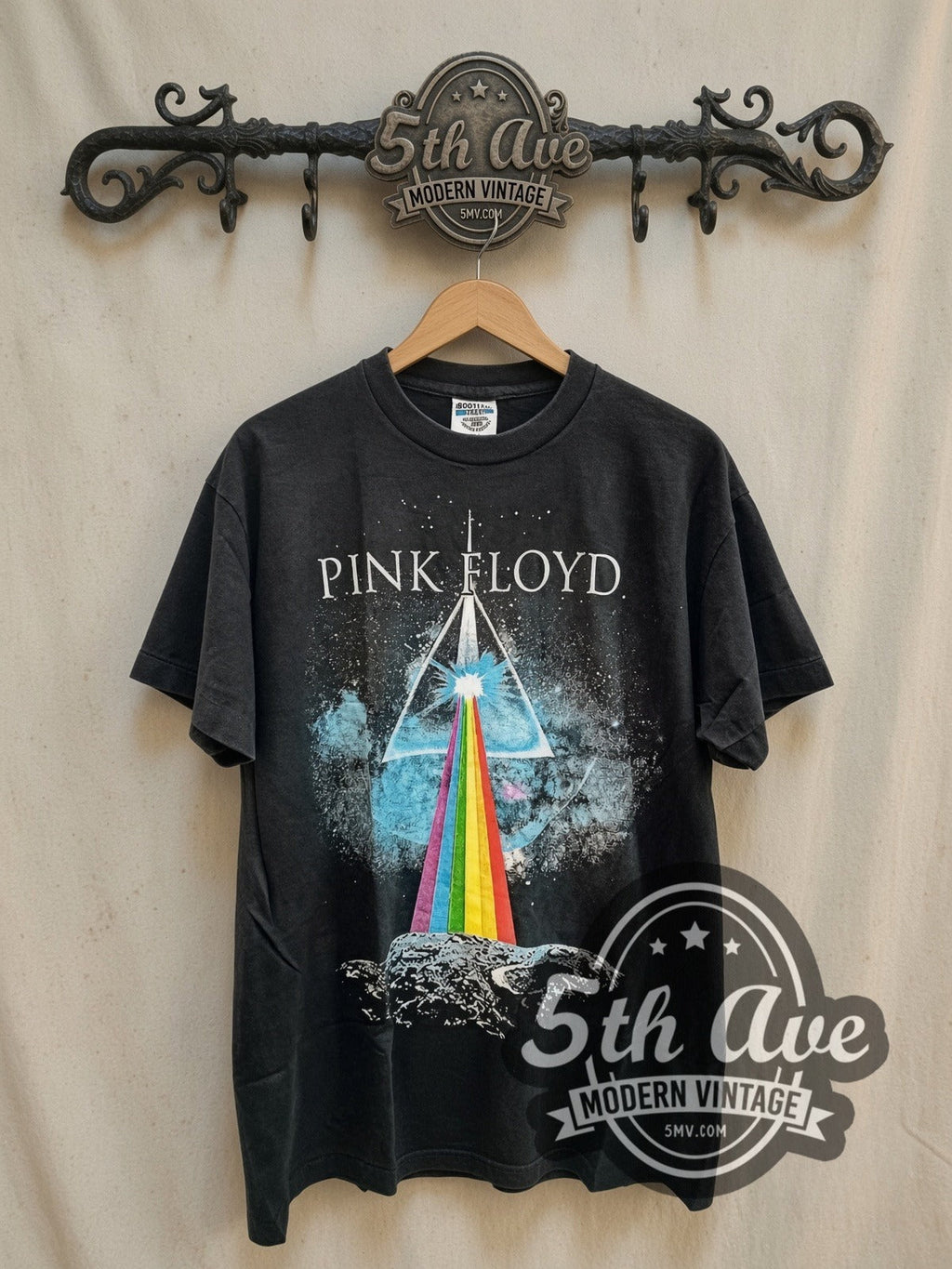 Pink Floyd – Blue Prism Spectrum Lunar Surface – Vintage Band T-Shirt