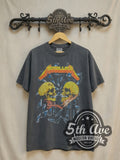 Metallica – Sad But True Twin Skulls Glass – Vintage Band T-Shirt