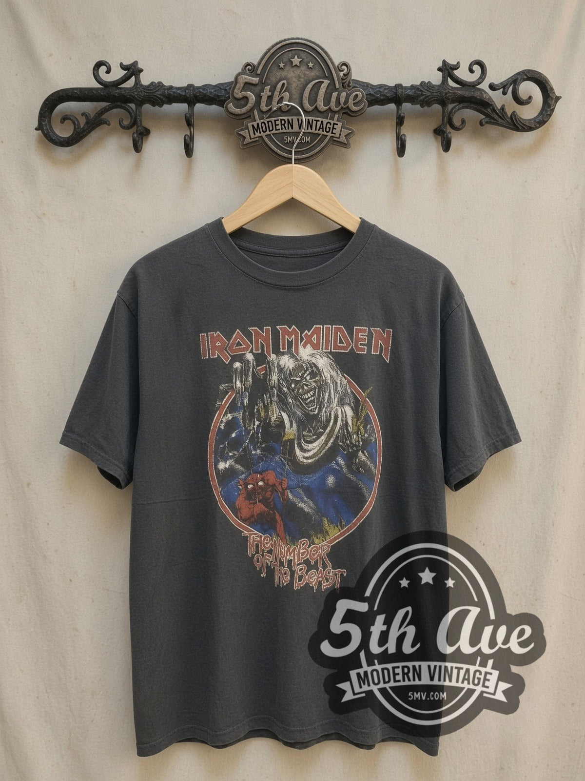 Iron Maiden – The Number of the Beast – Vintage Band T-Shirt
